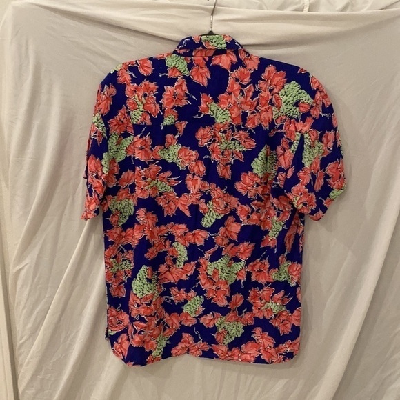 Big Dogs Shirt Blue California wines Button Colorful small - Picture 4 of 4